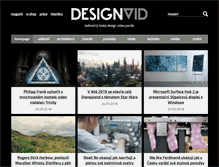 Tablet Screenshot of designvid.cz